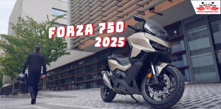 Honda Forza 750 2025 mẫu xe tiên phong ly hợp kép DTC và khái niệm Durabio