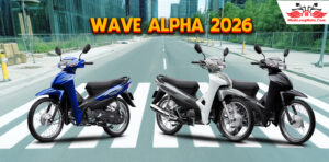 Giá xe Wave Alpha 2026 mới nhất