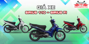 Giá xe Sirius Fi & RC 2025