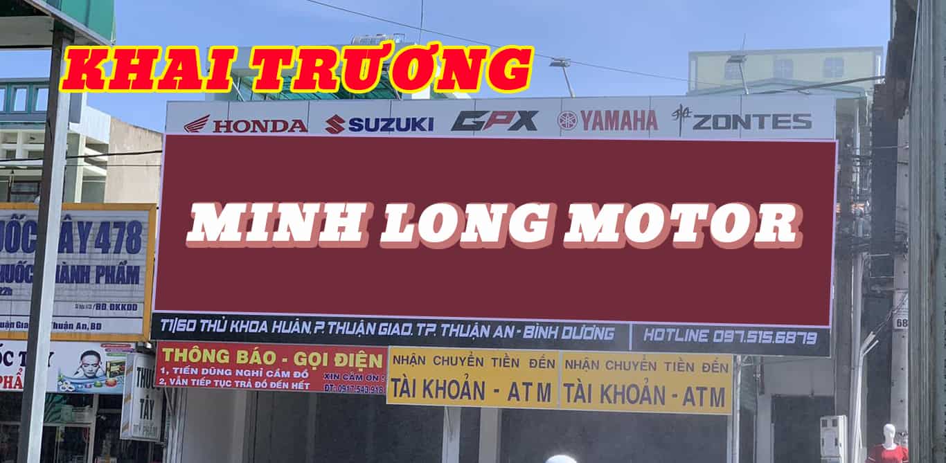 Minh Long Motor  Siêu Thị Xe Máy Minh Long  Minh Long Moto mang đến cho  quý khách hàng các chương trình khuyến mãi SIÊU SIÊU KHỦNG   UB150 