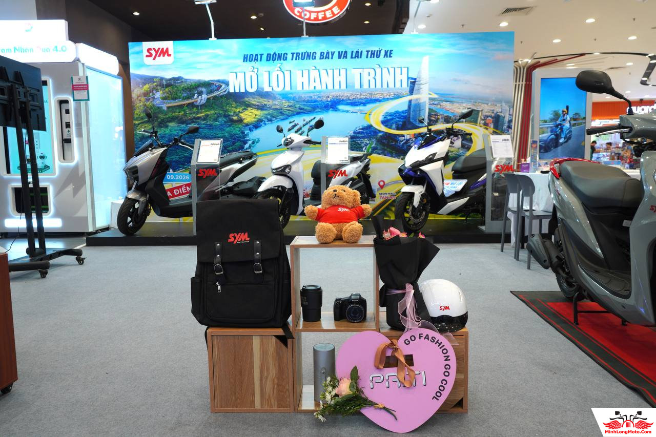 Trải nghiệm xe SYM miễn phí tại GO! Dĩ An