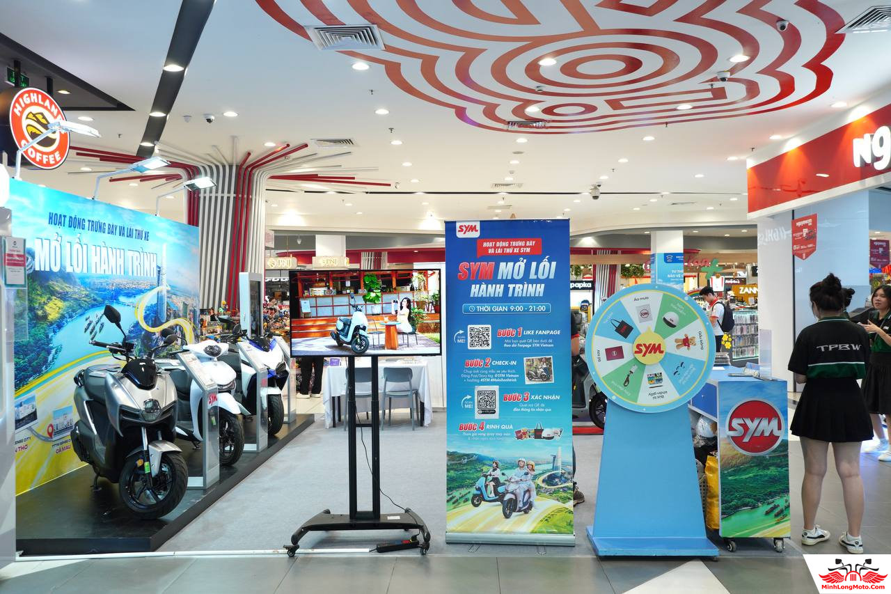Trải nghiệm xe SYM miễn phí tại GO! Dĩ An
