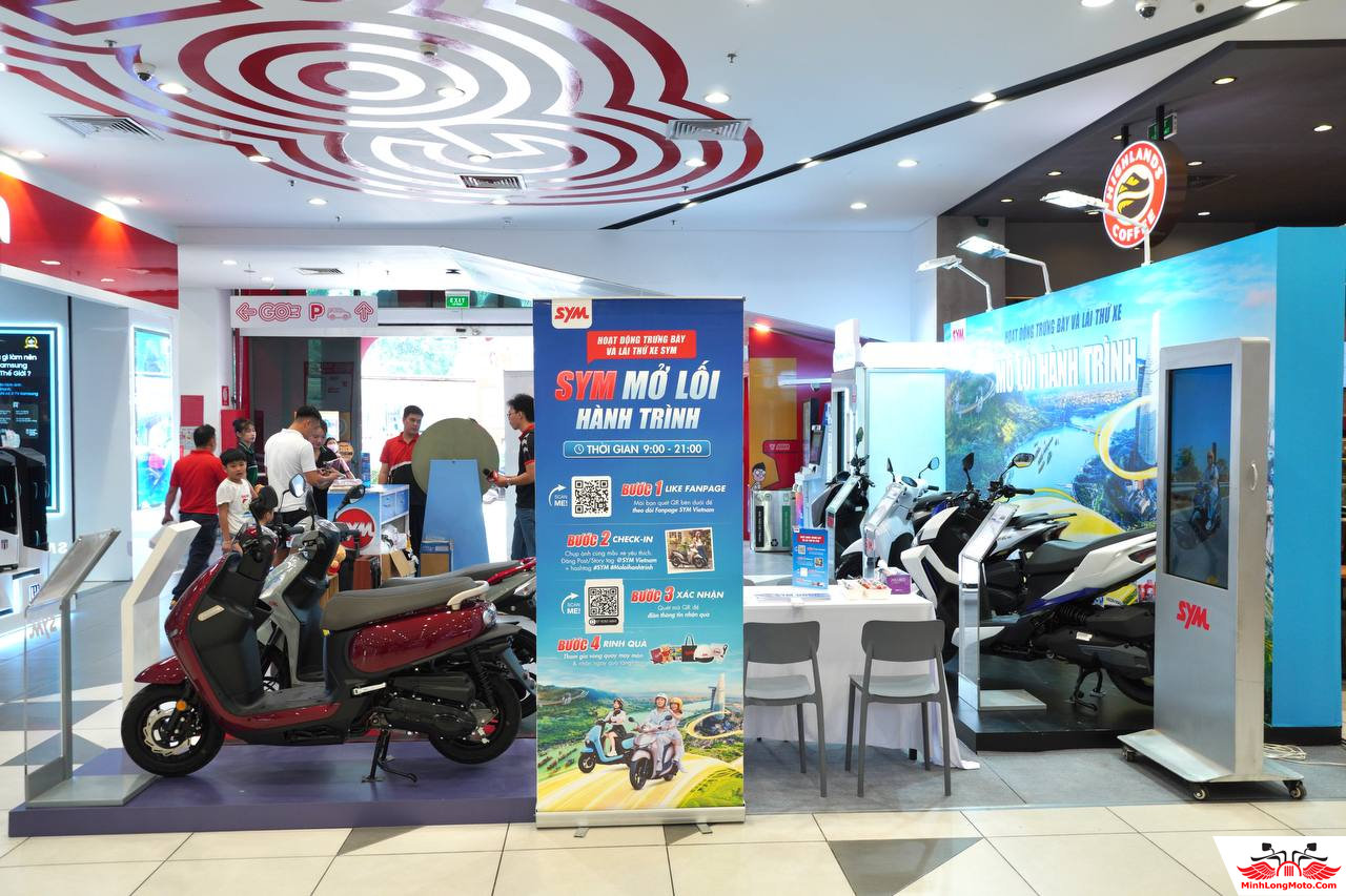 Trải nghiệm xe SYM miễn phí tại GO! Dĩ An