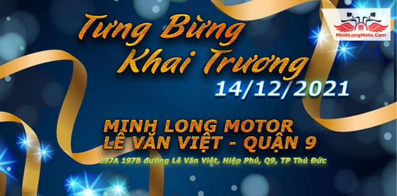 khai trương chi nhánh Minh Long Motor Lê Văn Việt