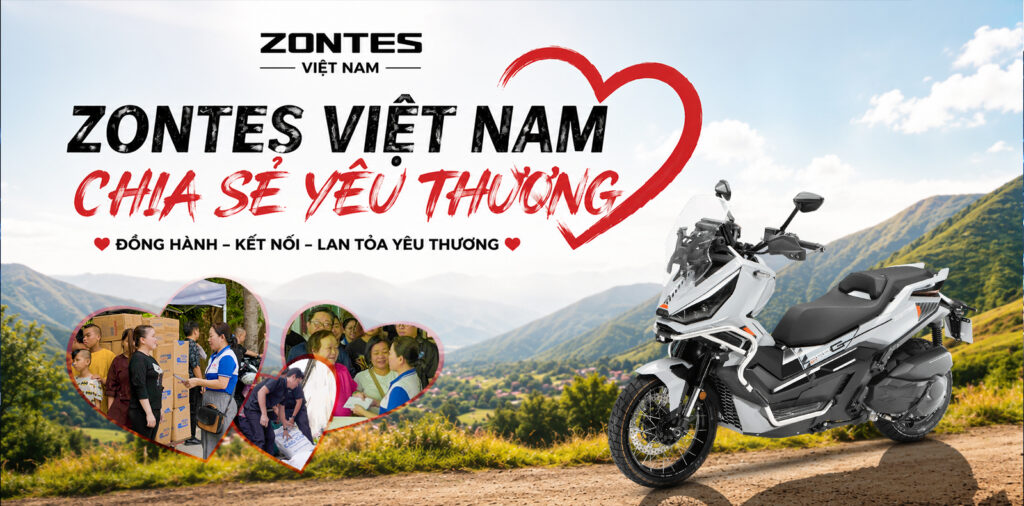 Zontes Việt Nam chia sẻ yêu thương