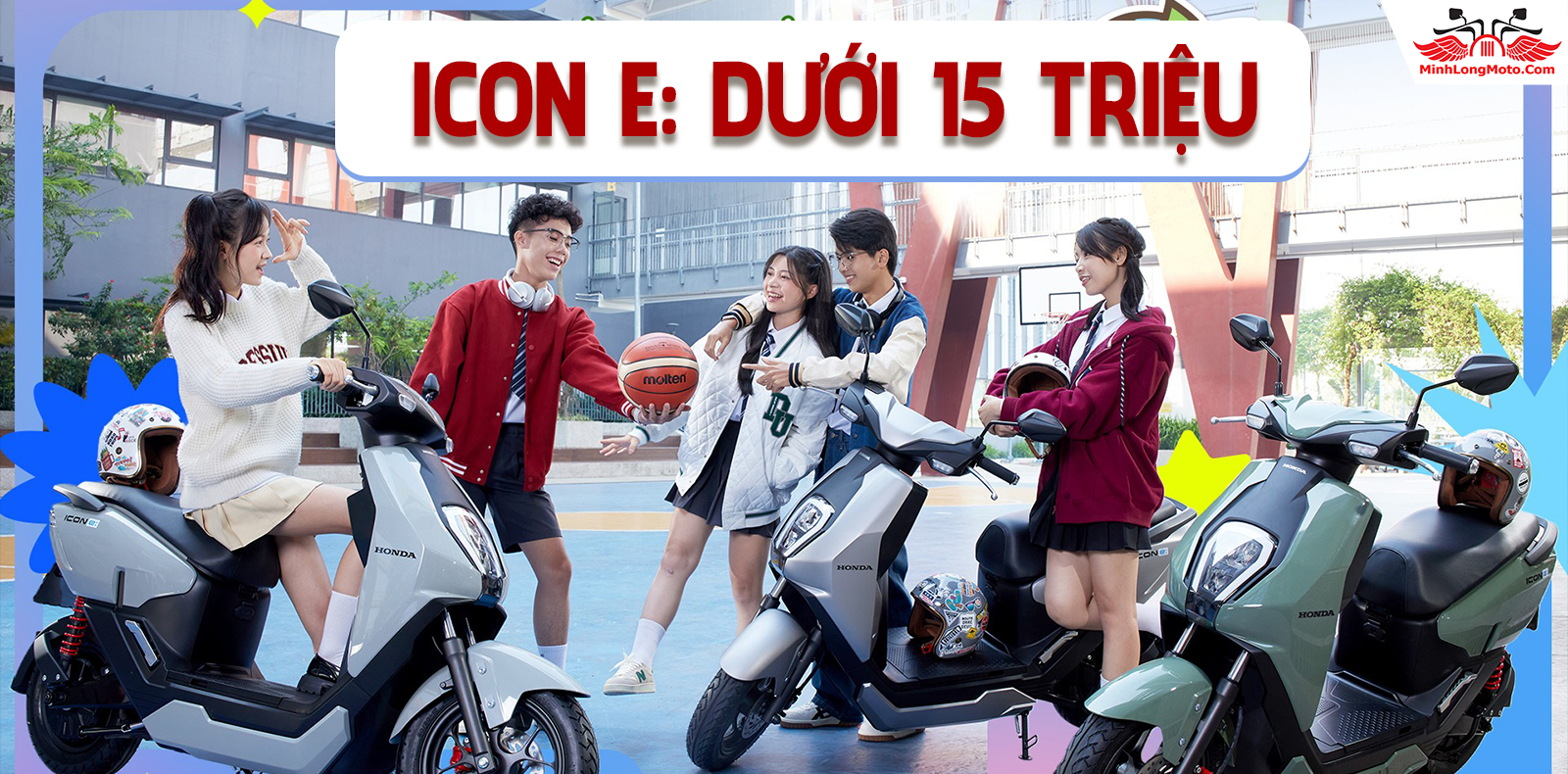 Giảm sốc: Xe máy điện Honda Icon e: chỉ còn 15 triệu đồng
