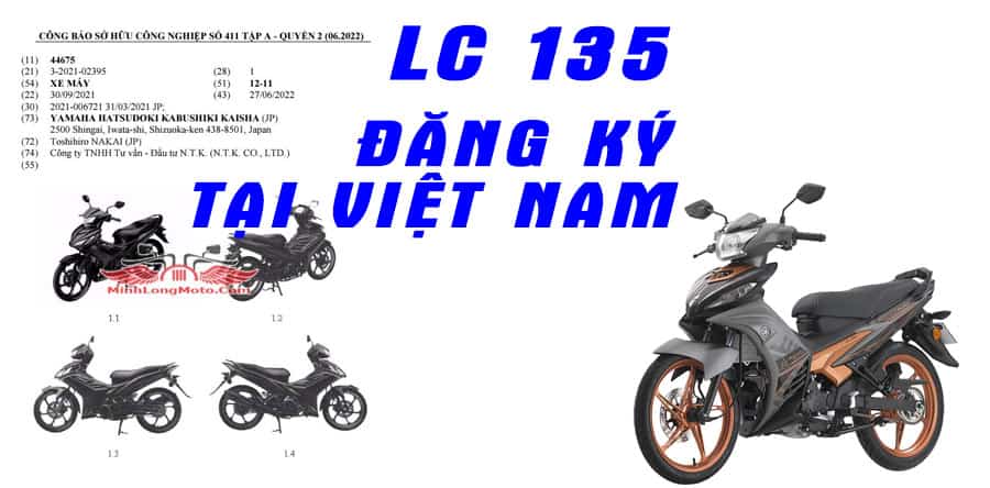 Lộ tin Yamaha LC135 V8 đăng ký tại Việt Nam