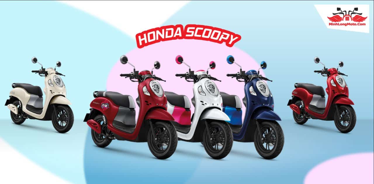 Giá Honda Scoopy Thái Lan 2024 nhập khẩu mới nhất