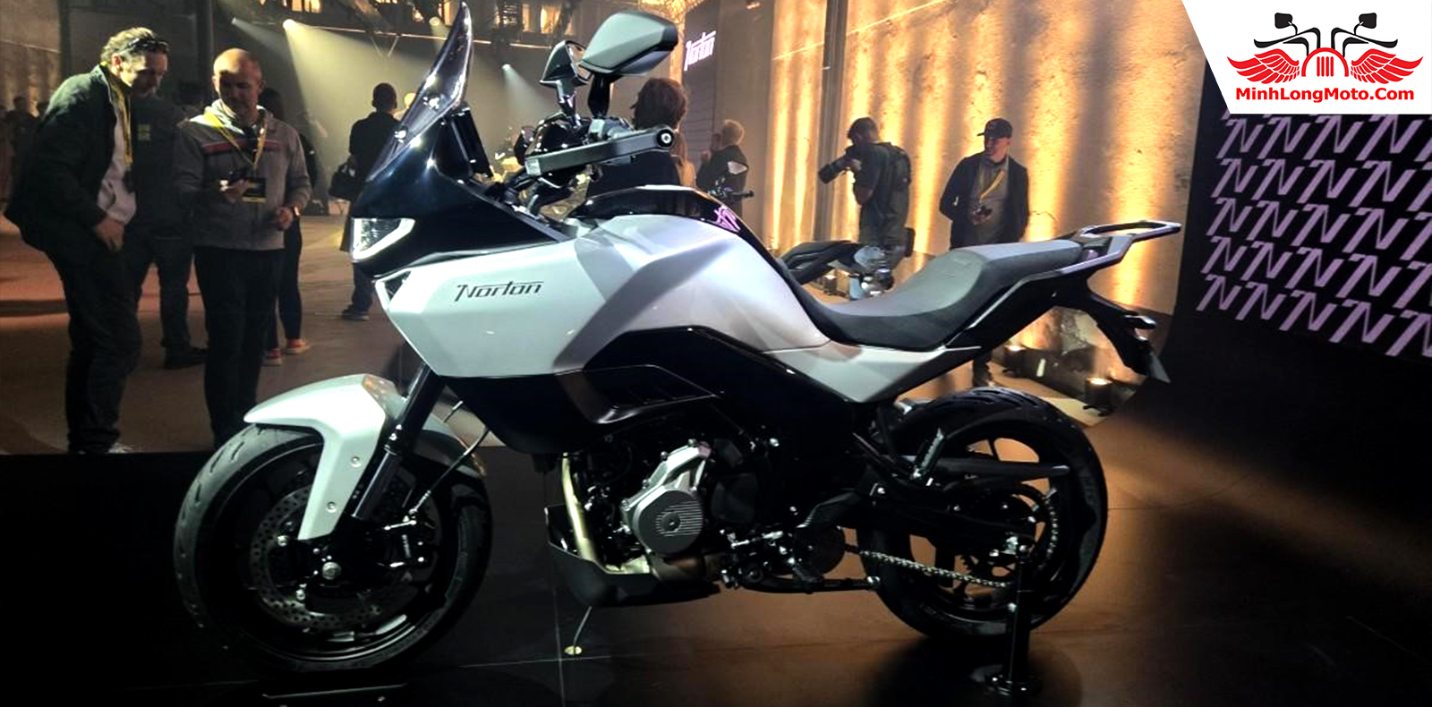 TVS Norton Atlas GT mẫu mô tô địa hình 600cc lộ hình ảnh đầu tiên