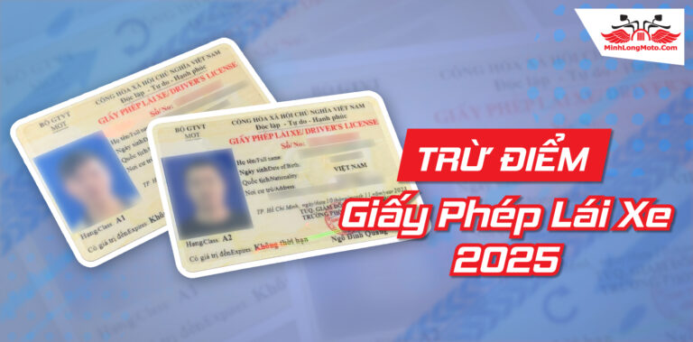 Từ 01/01/2025, Giấy Phép Lái Xe sẽ có cơ chế Tính Điểm