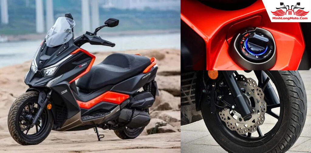 Kymco Xciting S350 Trắng