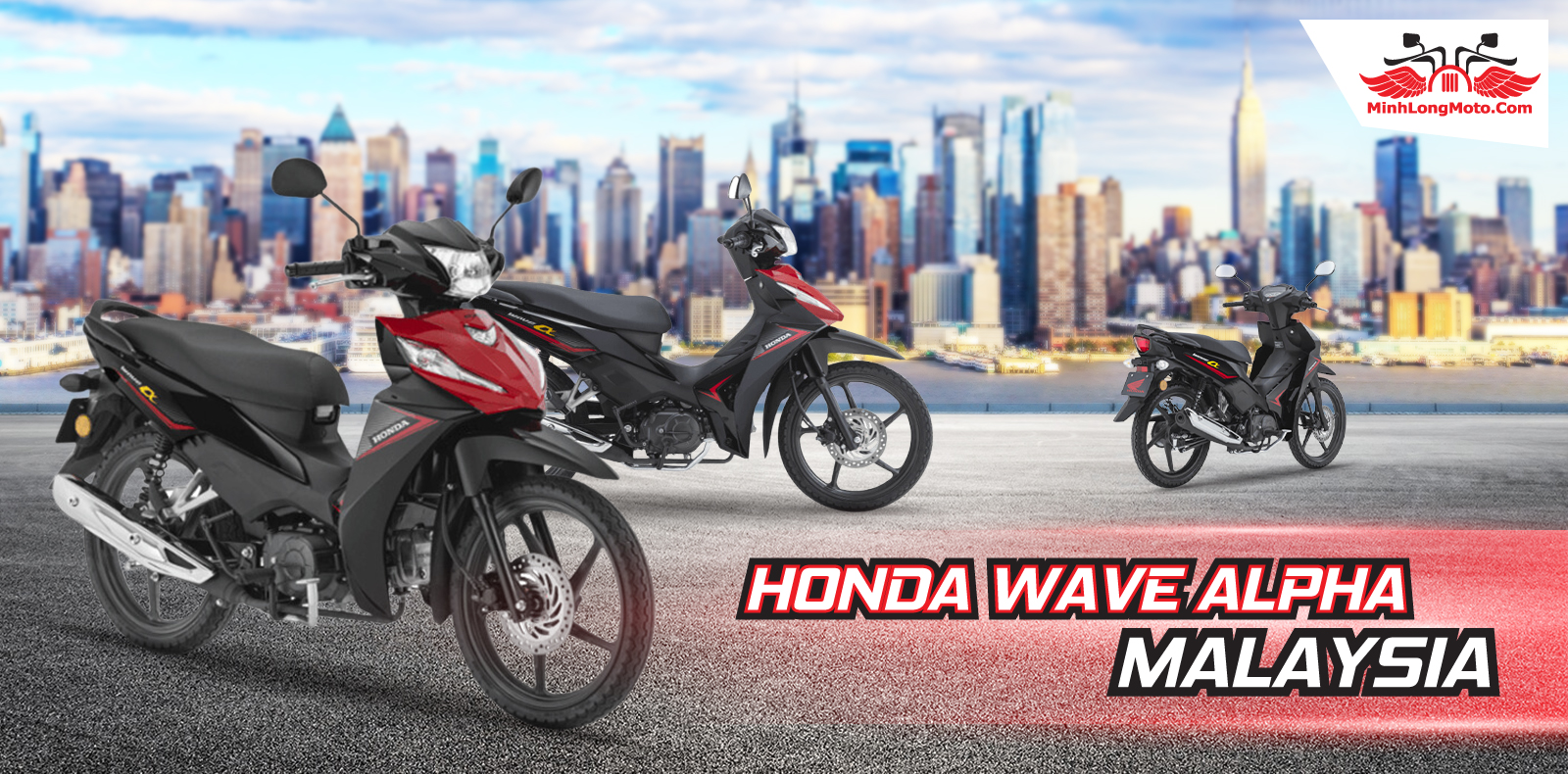 Honda Wave Alpha 2023 Malaysia