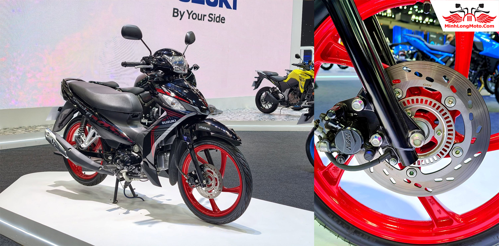 Suzuki Smash 115 Plus ABS: Xe số đắt giá từ Thái Lan