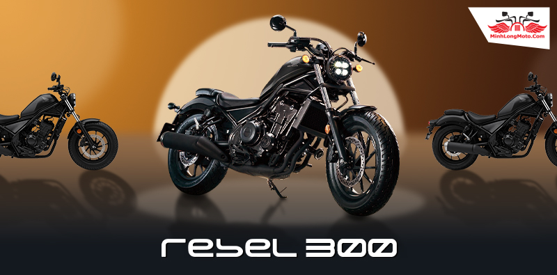 Honda Rebel 300: Giá xe Rebel 300 rẻ nhất mới cập nhật