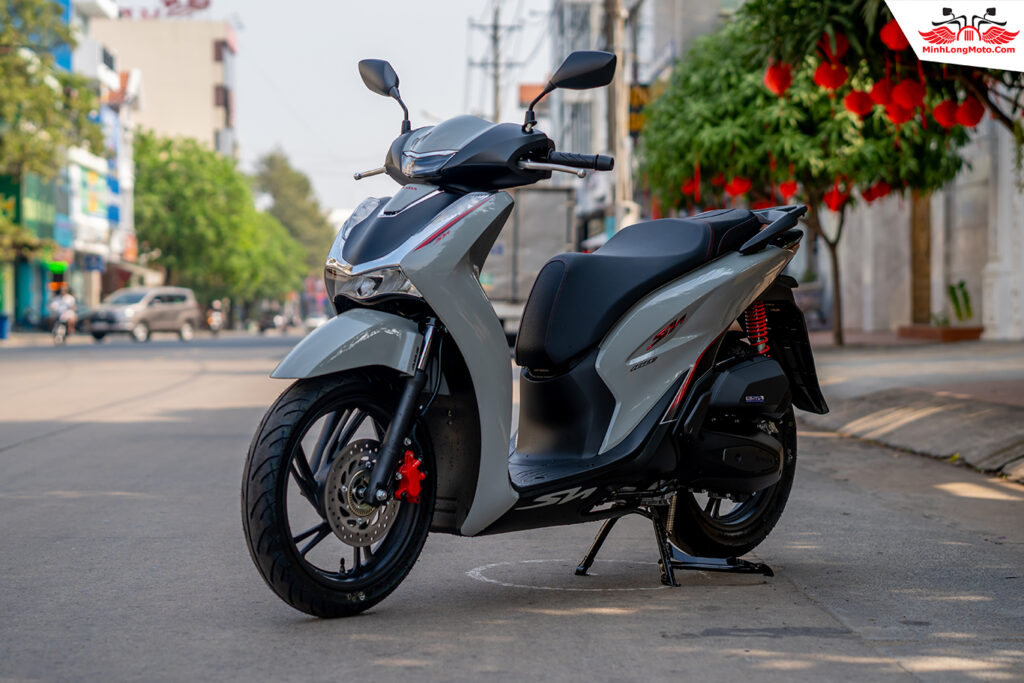 Honda SH160i màu xám xi măng