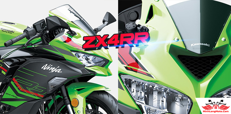 Kawasaki Ninja ZX4RR 2023 công suất 80 mã lực mạnh mẽ nhất 400cc