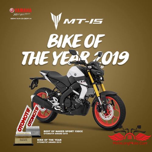 mt-15 bike of year 2019