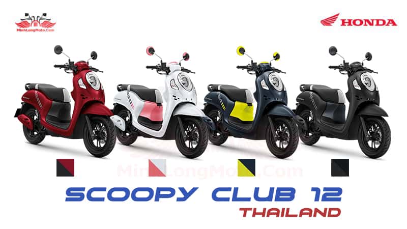 Màu Honda Scoopy Thái