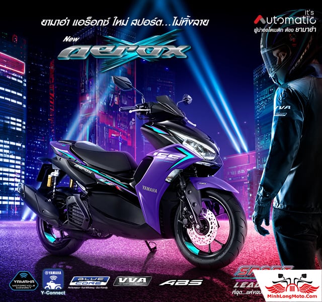 Yamaha Aerox mẫu mới