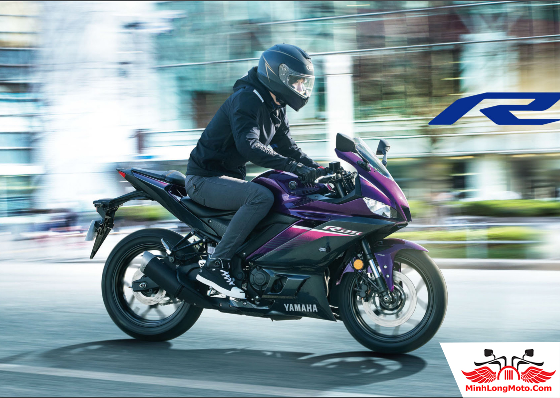 Yamaha R25 2023 purple
