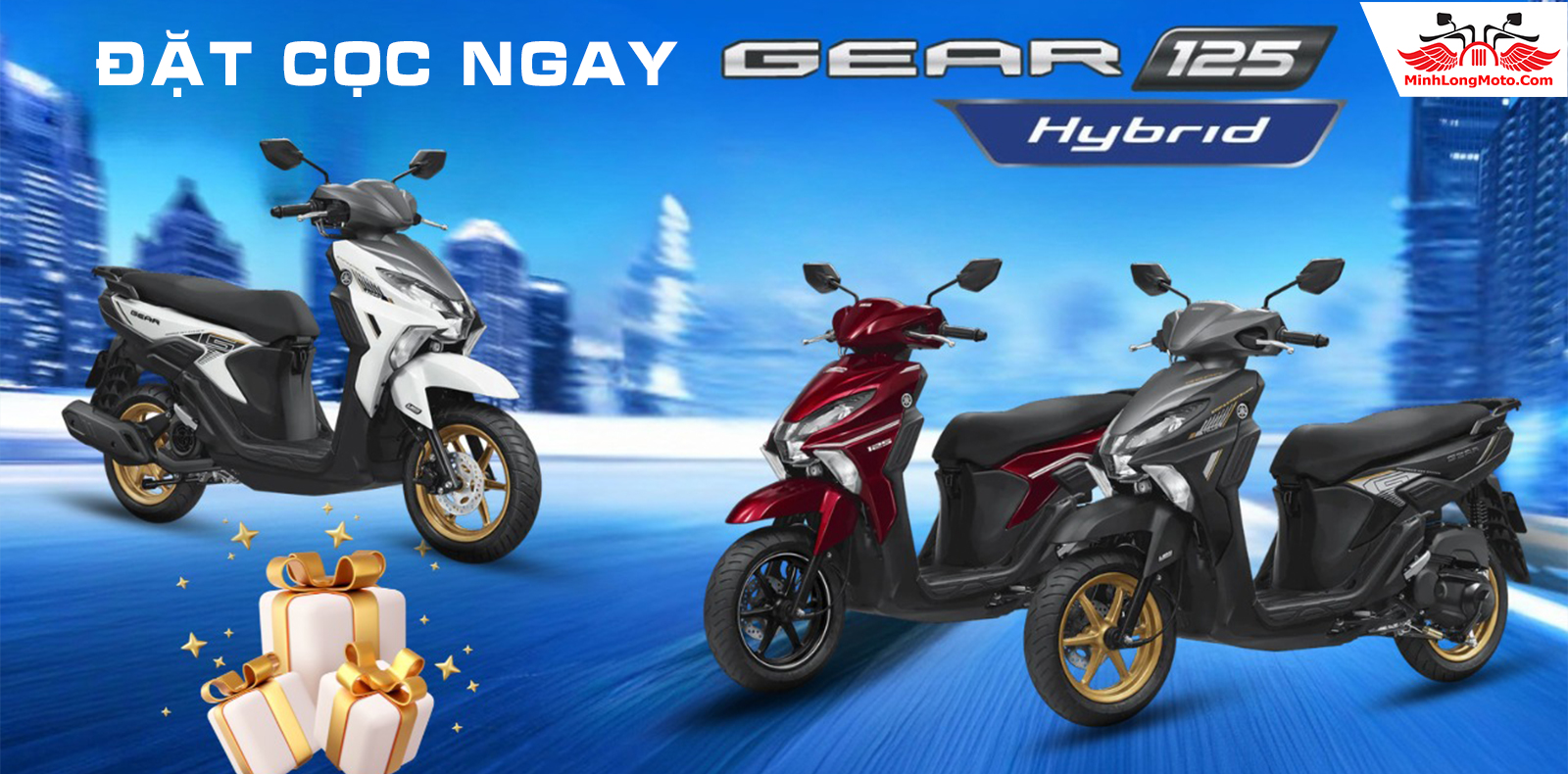 Đặt cọc Yamaha Gear 125 Hybrid