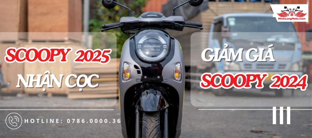 Đặt cọc xe Scoopy 2025