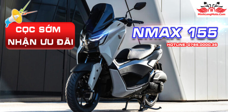 Minh Long Motor nhận cọc Yamaha NMAX 155 – Tặng quà khủng