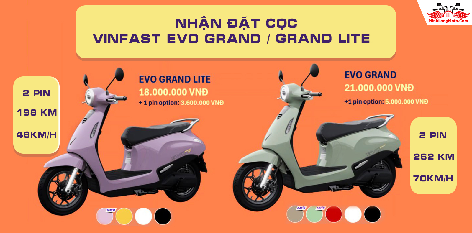 popup VinFast Evo Grand