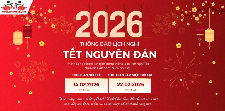 Lịch nghỉ Tết Nguyên Đán 2026 – Minh Long Motor