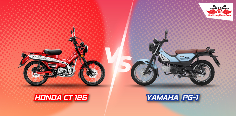 So sánh Yamaha PG-1 và Honda CT125: xe nào ngon hơn?