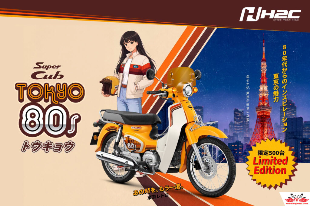 Honda Super Cub Tokyo 80s
