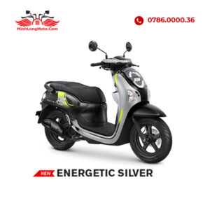 Scoopy 2025 - Khóa chìa - Xám bạc đen