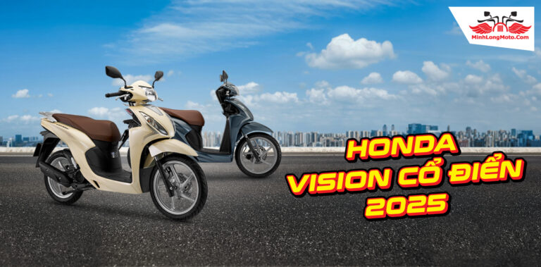 Honda Vision 2025 phiên bản Cổ Điển có gì mới?