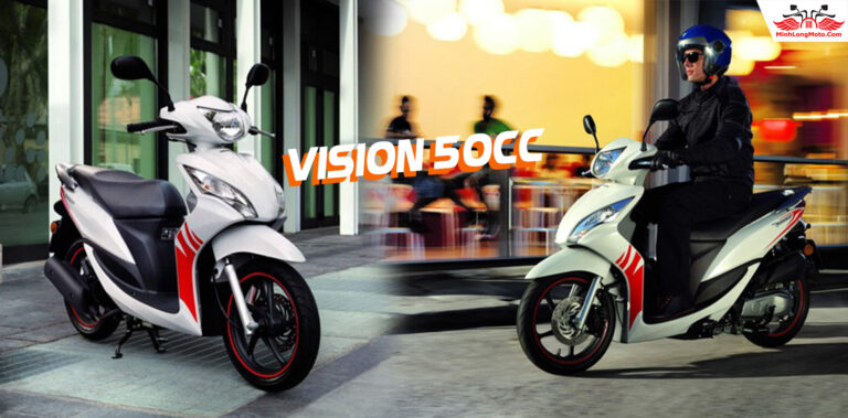 Xe Vision 50cc giá bao nhiêu và bán ở đâu