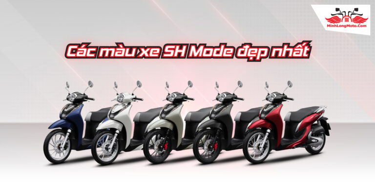 Honda SH Mode: Các màu xe SH Mode 2024