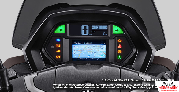 Yamaha NMAX 155 chỉ đường