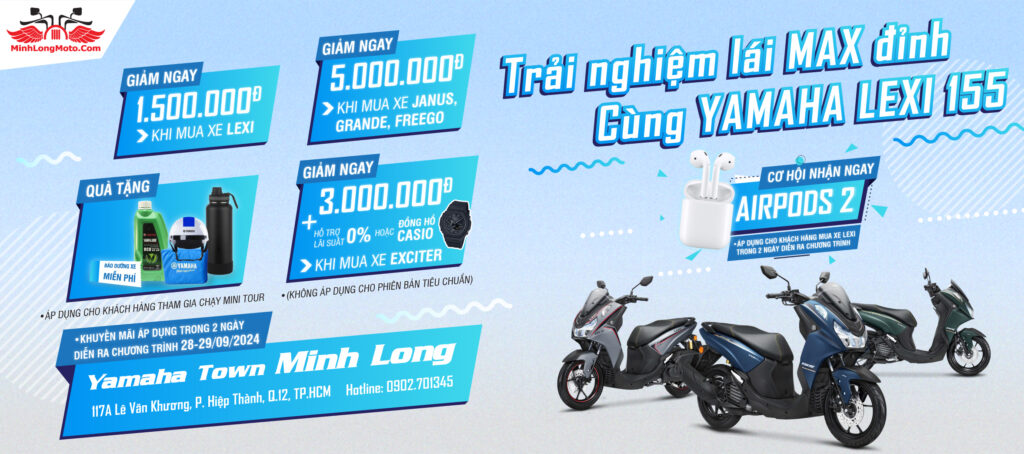 Chạy thử Mini Tour Yamaha Lexi 155 ABS