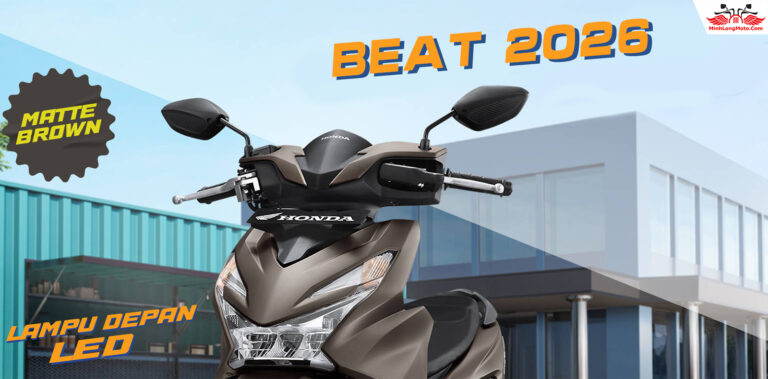 Honda Beat 2026 và Honda Beat Street 2026 ra mắt phiên bản mới