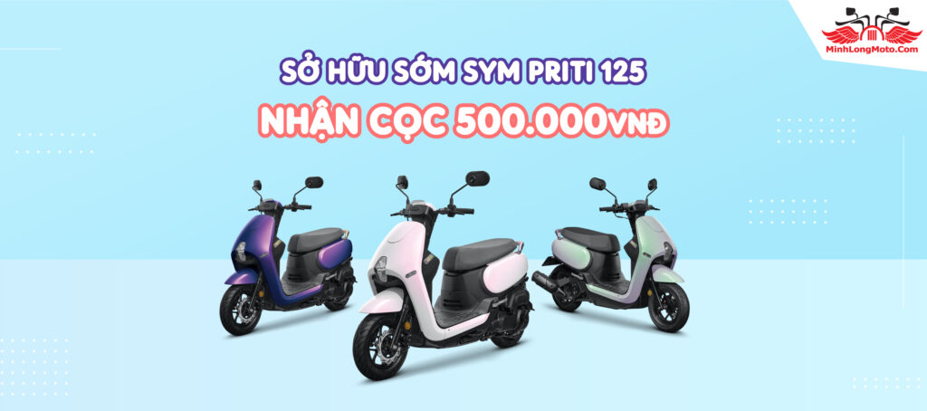 Cọc xe SYM Priti 125