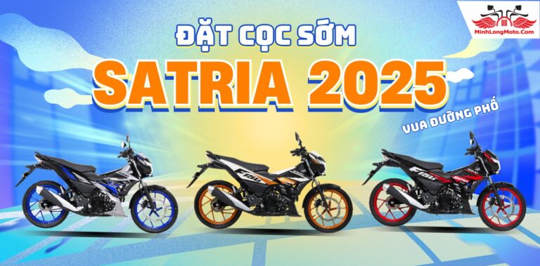 Suzuki Satria F150 2025 – Nhận đặt cọc đợt 1