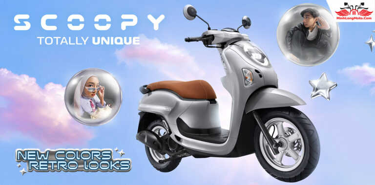Giá Scoopy 2026 Indonesia: Xe tay ga Honda Scoopy nhập khẩu
