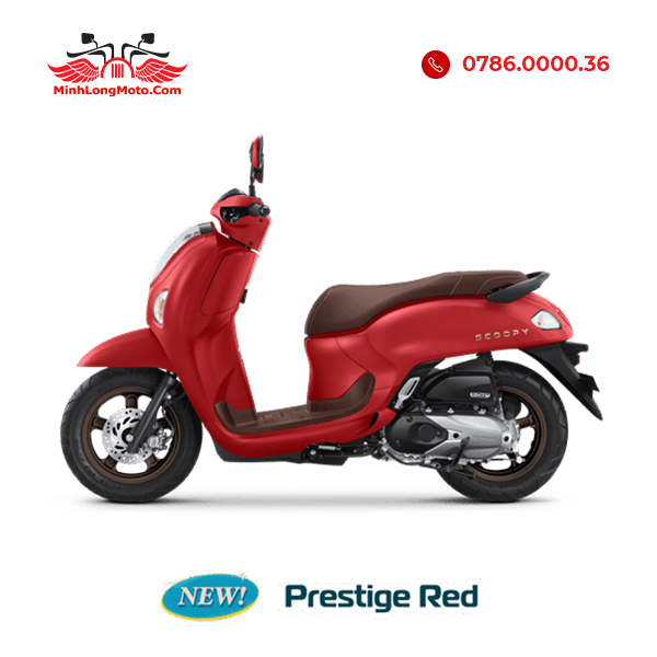 Scoopy Indonesia 2026 Prestige Đỏ