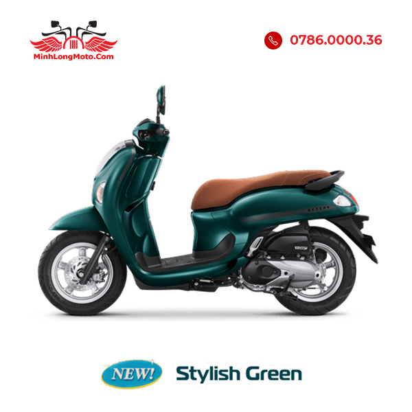 Scoopy Indonesia 2026 Stylish Xanh