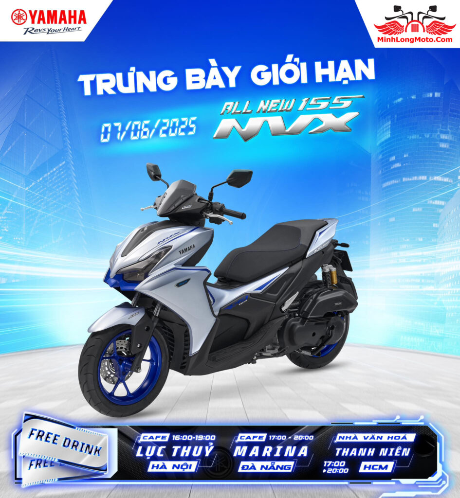 Trưng bày Yamaha NVX 155 V3