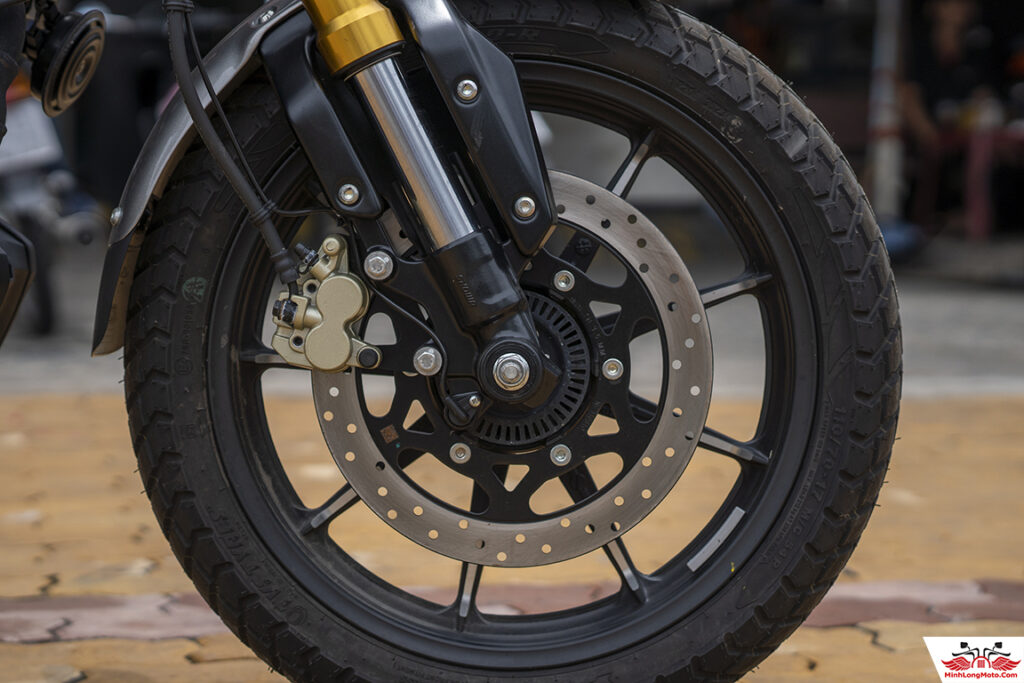 Phanh đĩa ABS TVS Ronin 225