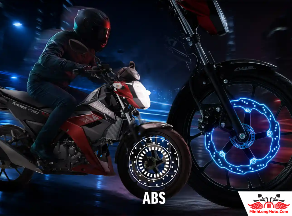 Phanh xe ABS Satria Pro
