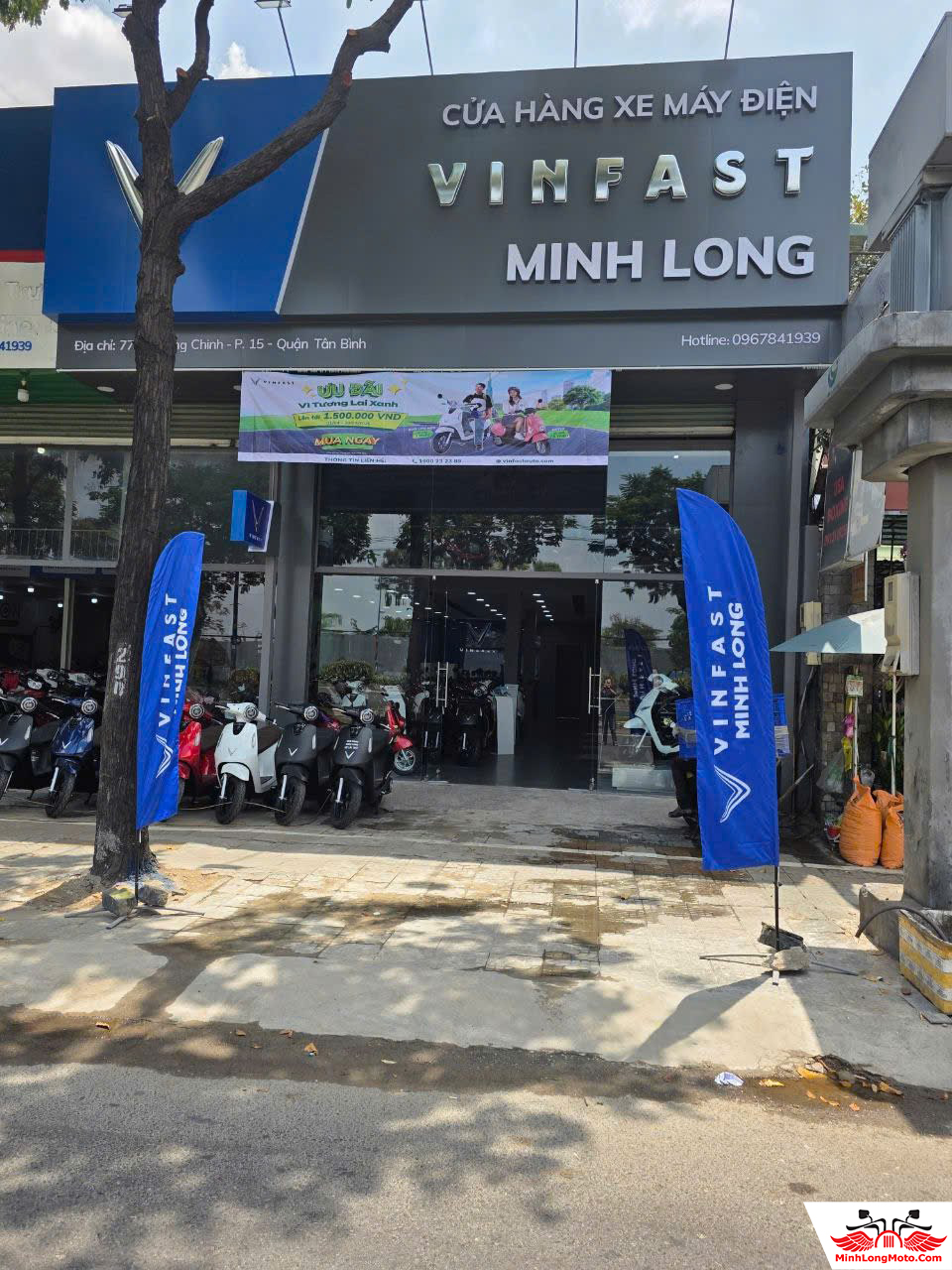 Cửa hàng VinFast Minh Long