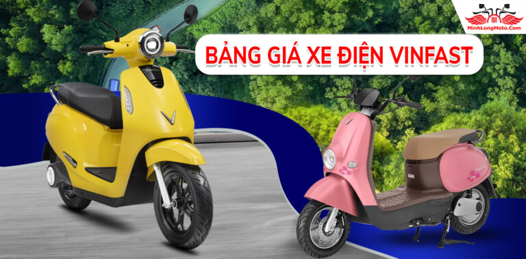 Bảng giá xe điện VinFast – Cập nhật tháng 05/2025