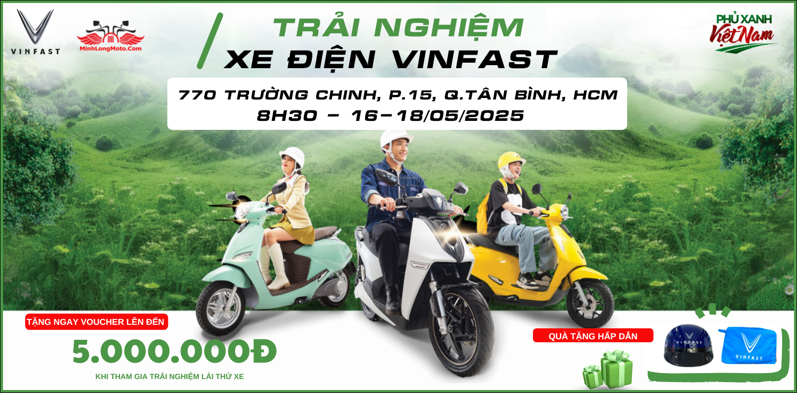 Chạy thử VinFast