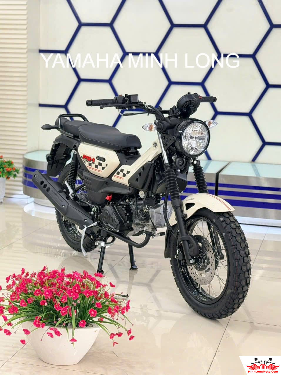 Yamaha PG1 2027 chính thức ra 4 màu sắc mới đậm chất tự do, cá tính 9 Yamaha PG1 ABS Trắng đen